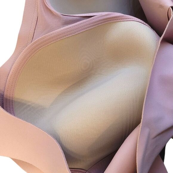 Lululemon Women's Light Blush Pink Enlite Weave Back Bra Size 32DD - Picture 5 of 6